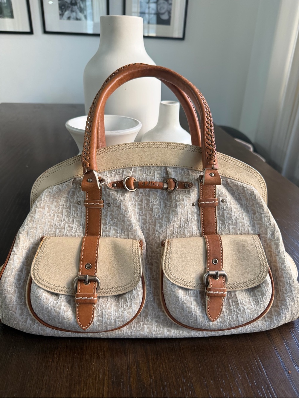 Vintage Christian Dior trotter pocket bag